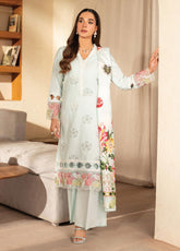 Stella By Mahnur Embroidered Lawn 3 Piece Unstitched Suit MN25S D-01B SERENA
